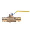 Hausen Heavy Duty Brass Full Port PEX Ball Valve with Drain, with 3/4 in. Expansion PEX Connection, 10PK HA-BV117-10